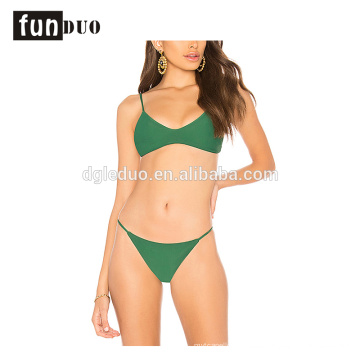 2018 Frauen reizvoller grüner Bikini kundenspezifischer Bikini Art und Weisebadebekleidung 2018 Frauen reizvoller grüner Bikini kundenspezifische Bikiniart und weisebadebekleidung